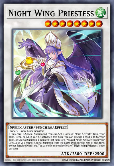 Nightwinged Cleric [BPRO-EN038] Super Rare