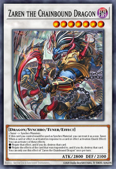 Zalen the Shackled Dragon [BPRO-EN042] Super Rare