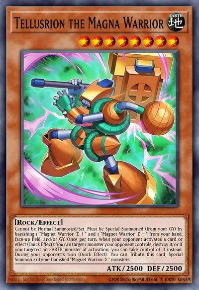 Tellusrion the Magna Warrior [BPRO-EN004] Super Rare