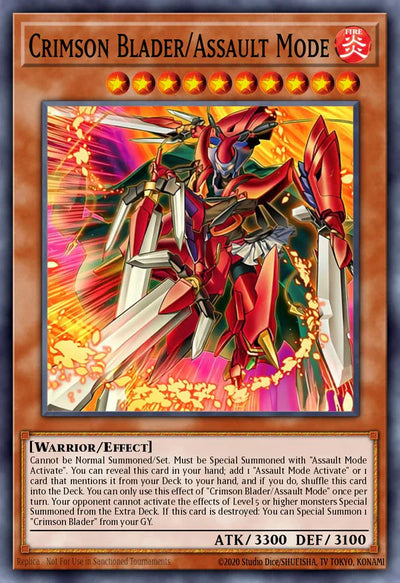 Crimson Blader/Assault Mode [BPRO-EN008] Super Rare