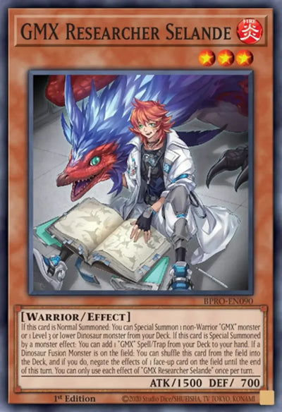 GMX Researcher Selande [BPRO-EN090] Super Rare