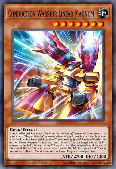 Conduction Warrior Linear Magnum Plus Minus [BPRO-EN099] Super Rare