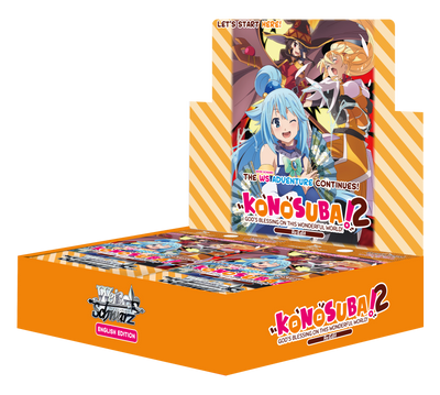 Weiss Schwarz: KONOSUBA - God's Blessing on the Wonderful World! English Edition Booster Box *Sealed* (PRE-ORDER, SHIPS 21ST NOV)