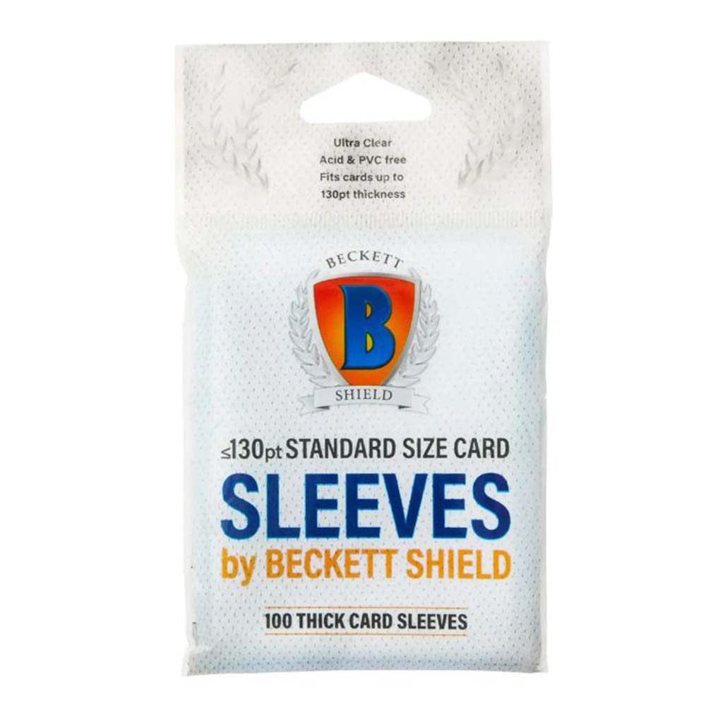 Beckett Shield - Standard Card Sleeves THICK (100 Pack)