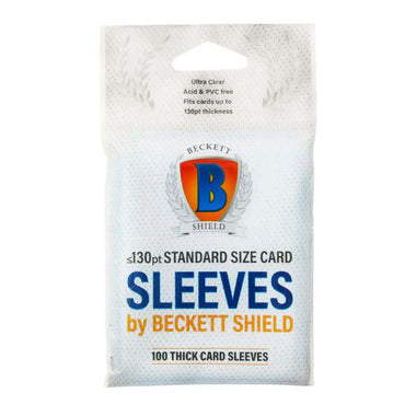 Beckett Shield - Standard Card Sleeves THICK (100 Pack)