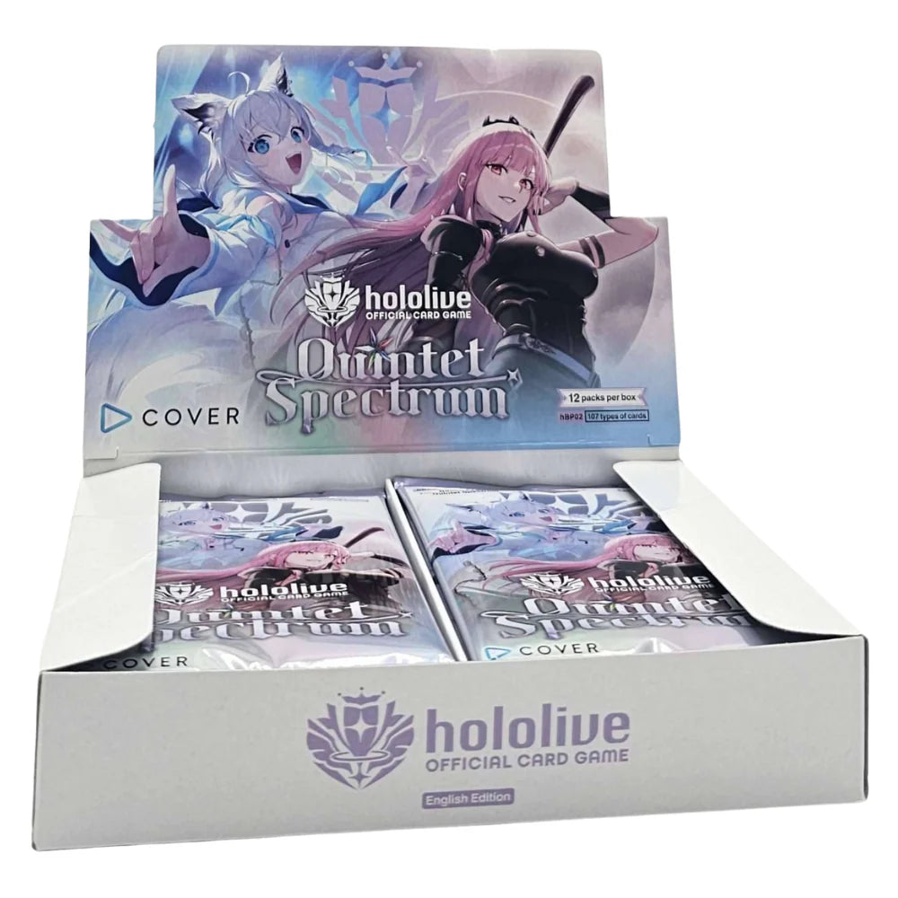Hololive Official Card Game: Quintet Spectrum Booster Box [hBP02e] *Sealed*
