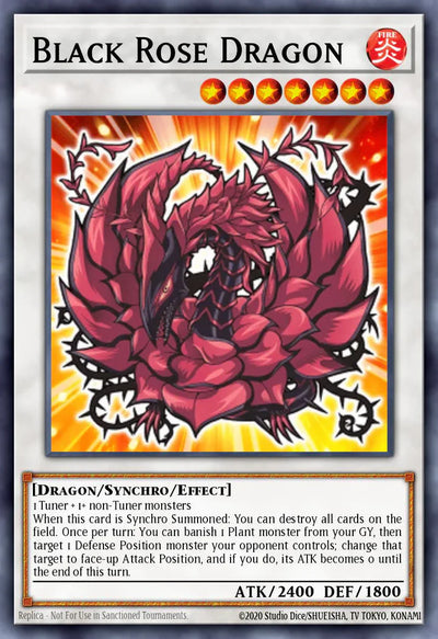Black Rose Dragon (L5DD-ENS02) [L5DD-ENS02] Secret Rare