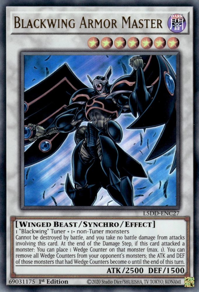 Blackwing Armor Master [L5DD-ENC27] Ultra Rare
