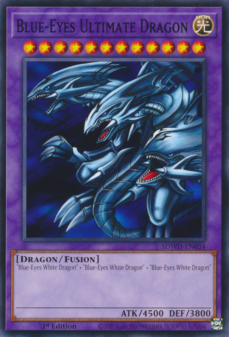 Blue-Eyes Ultimate Dragon - [SDWD-EN034] Common - SDWD PRE-ORDER, SHIPS 19/02/2025  - TCG Collector NZ - Yu-Gi-Oh Singles