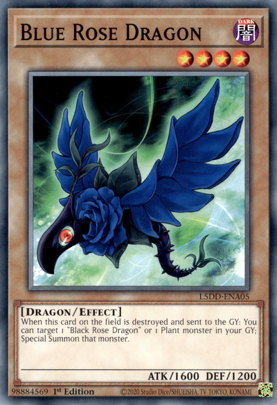 Blue Rose Dragon [L5DD-ENA05] Common