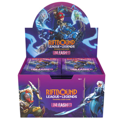 Riftbound - League of Legends TCG: Unleashed Booster Display *Sealed* (PRE-ORDER, SHIPS MAY 8TH)
