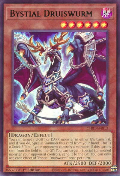 Bystial Druiswurm [CH01-EN013] Ultra Rare