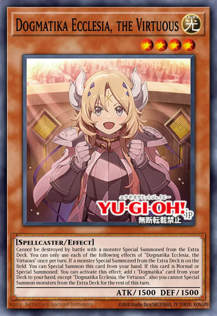 Dogmatika Ecclesia, the Virtuous [CH01-EN014] Ultra Rare