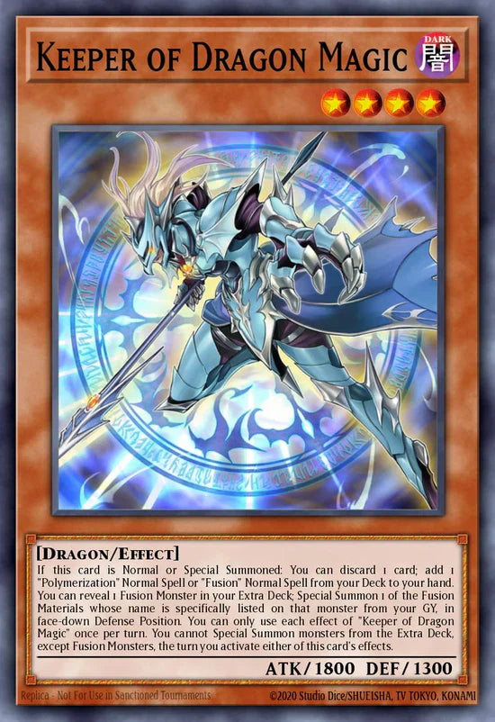 Keeper of Dragon Magic [CH01-EN018] Ultra Rare