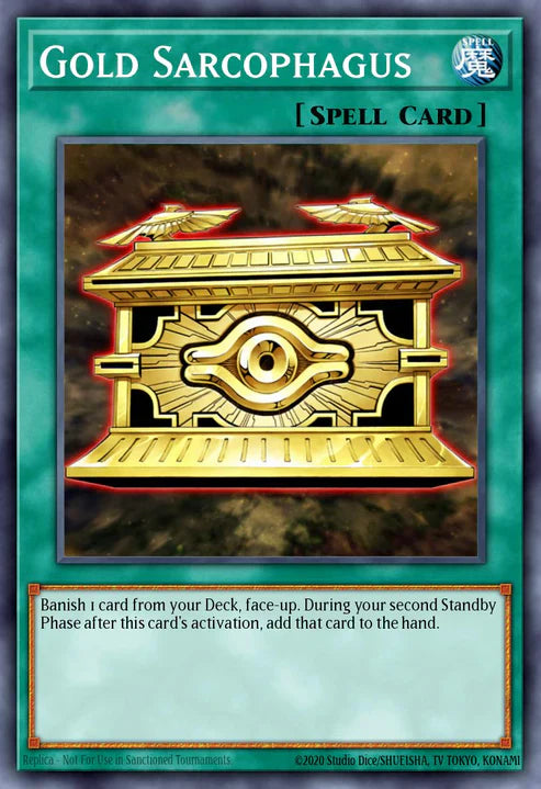 Gold Sarcophagus [CH01-EN032] Ultra Rare