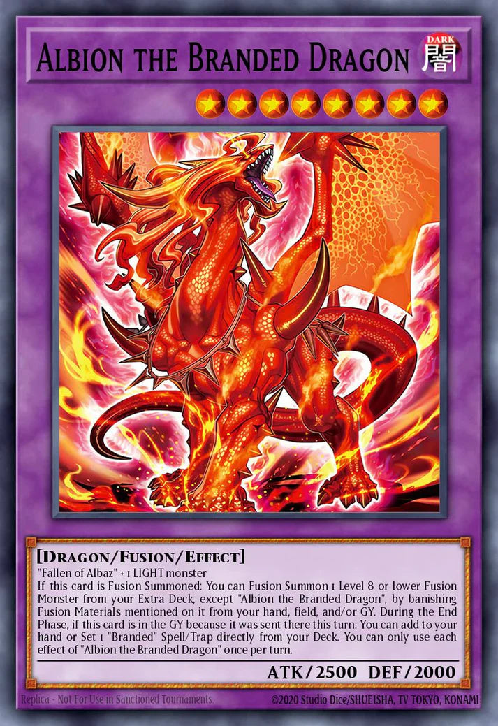 Albion the Branded Dragon [CH01-EN043] Ultra Rare