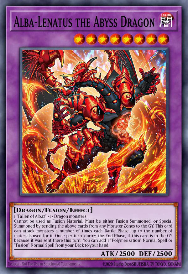 Alba-Lenatus the Abyss Dragon [CH01-EN045] Ultra Rare