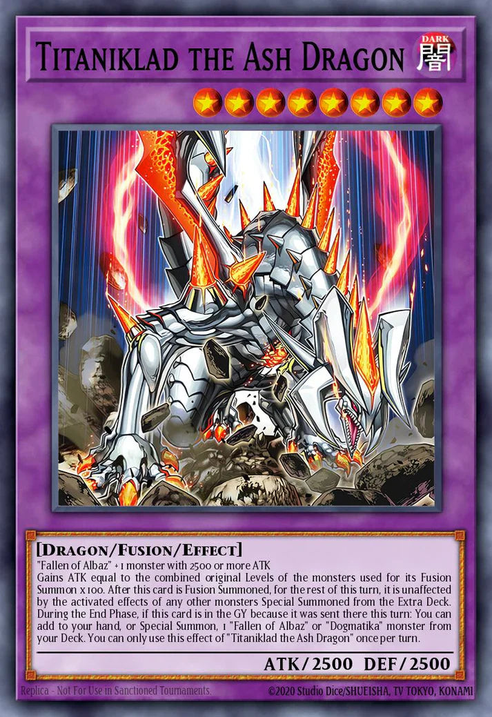 Titaniklad the Ash Dragon [CH01-EN046] Ultra Rare