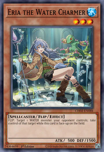 Eria the Water Charmer [CH02-EN001] Secret Rare