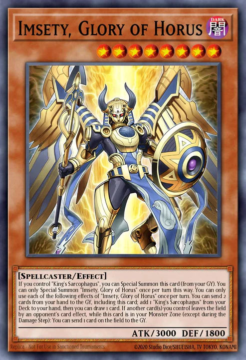 Imsety, Glory of Horus [CH02-EN022] Ultra Rare