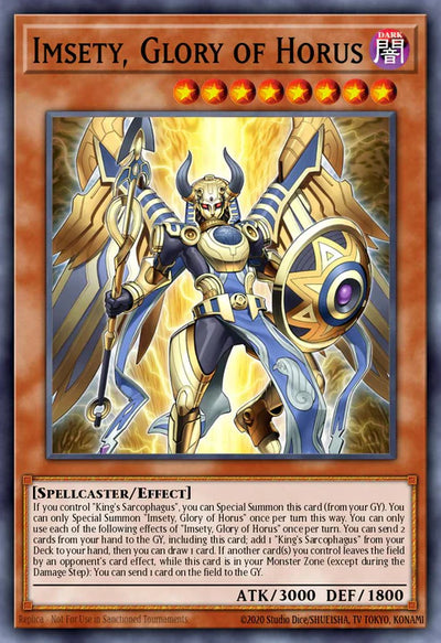 Imsety, Glory of Horus [CH02-EN022] Ultra Rare