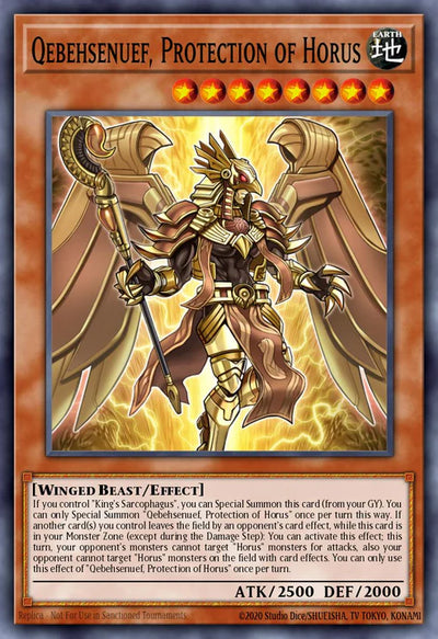 Qebehsenuef, Protection of Horus [CH02-EN025] Ultra Rare
