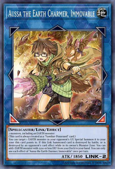 Aussa the Earth Charmer, Immovable [CH02-EN045] Ultra Rare