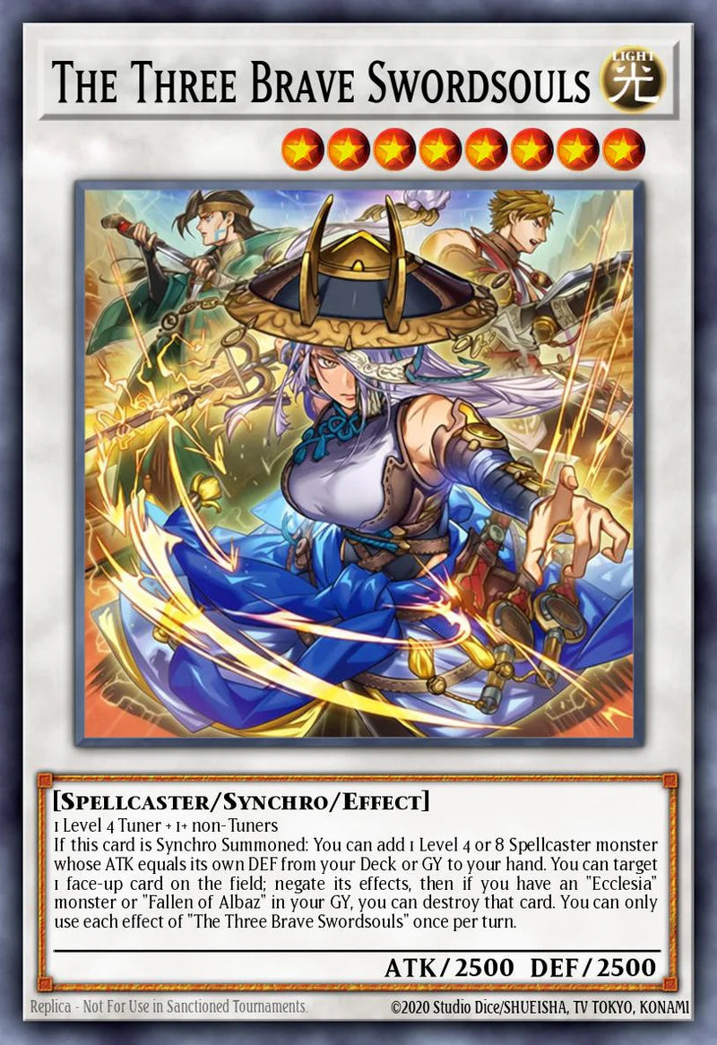 The Three Champions of Swordsoul [CORI-EN100] Super Rare