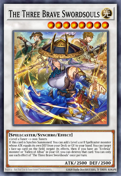 The Three Champions of Swordsoul [CORI-EN100] Super Rare