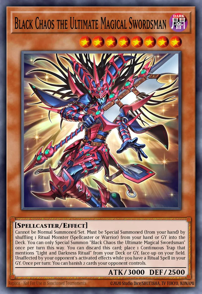 Black Chaos (Starlight Rare) [CORI-EN001] Starlight Rare