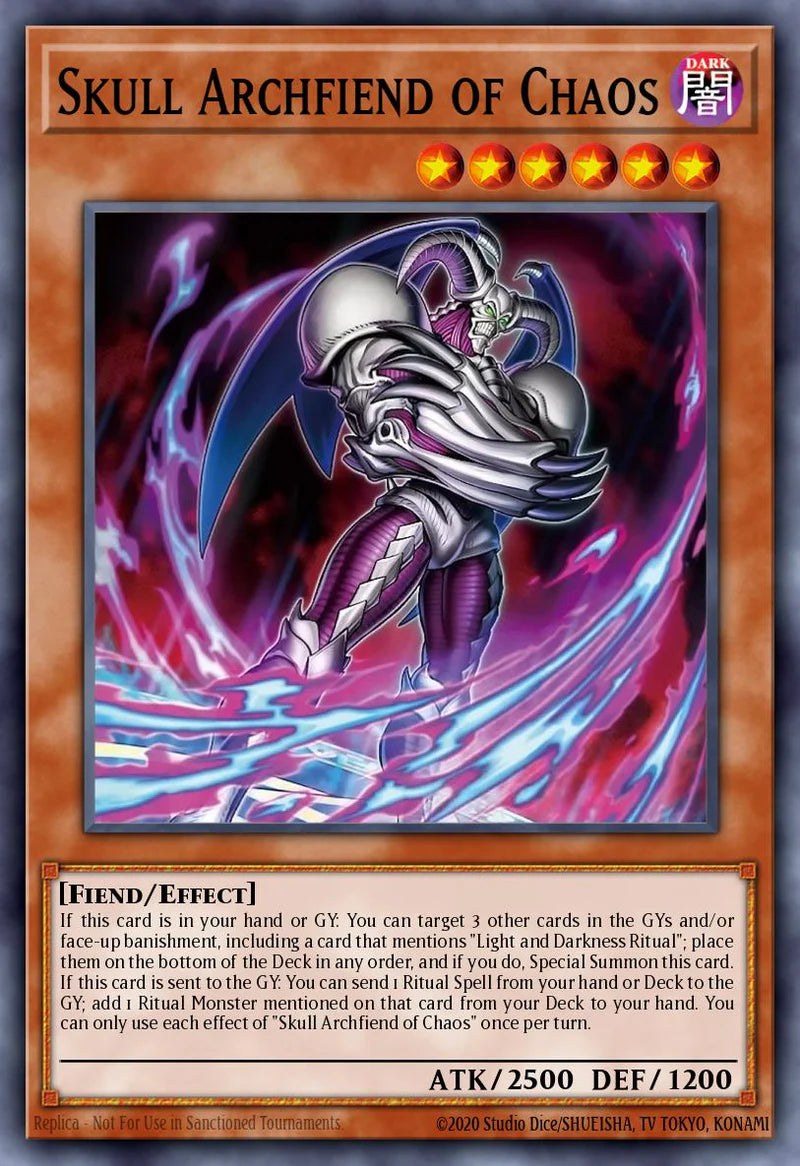 Skull Archfiend of Chaos [CORI-EN002] Super Rare