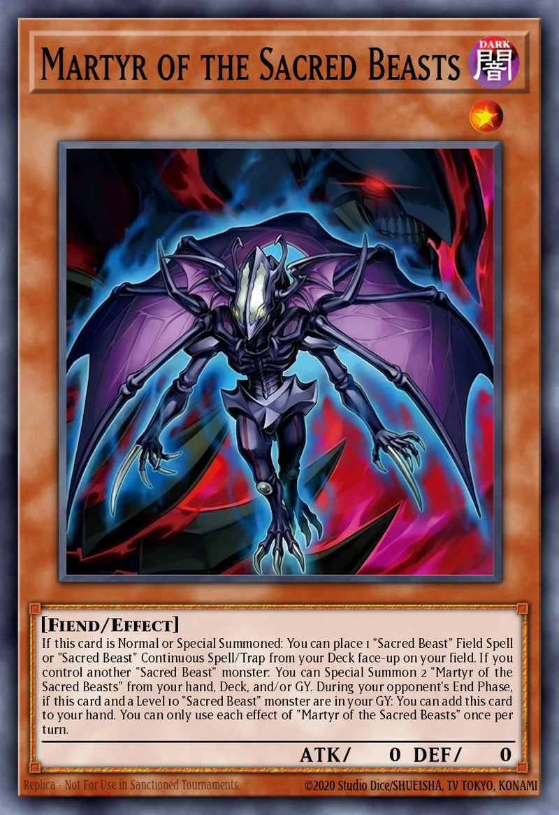 Martyr of the Sacred Beasts [CORI-EN009] Super Rare
