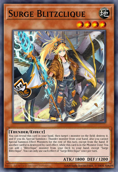 Surge Blitzclique (Starlight Rare) [CORI-EN011] Starlight Rare