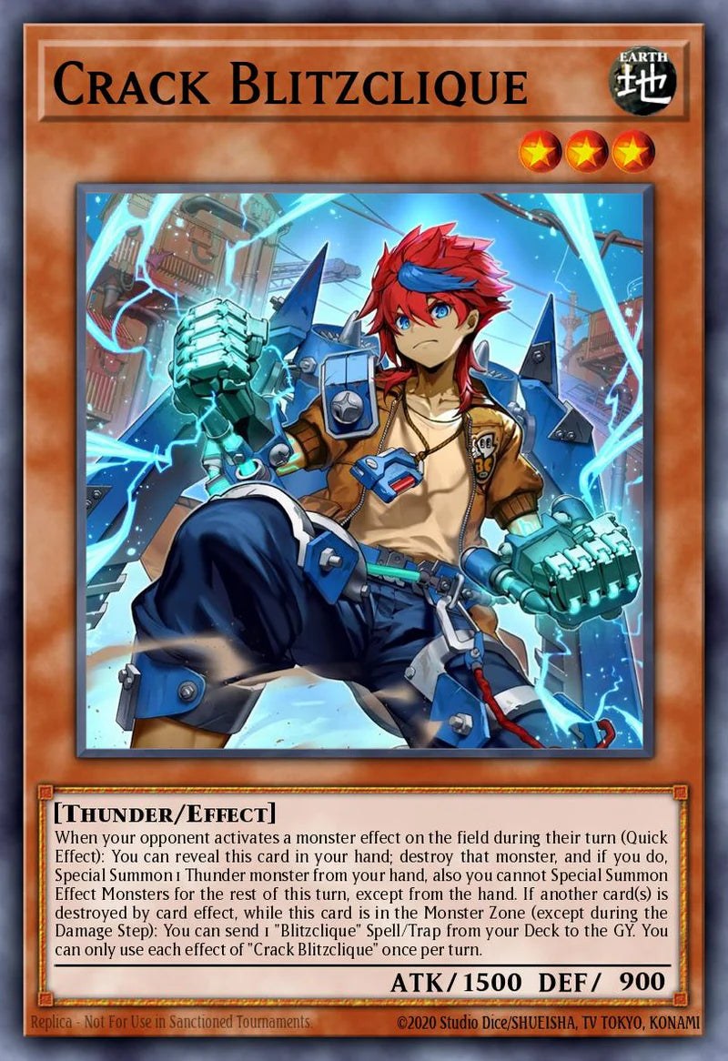Crackle Blitzclique [CORI-EN012] Secret Rare