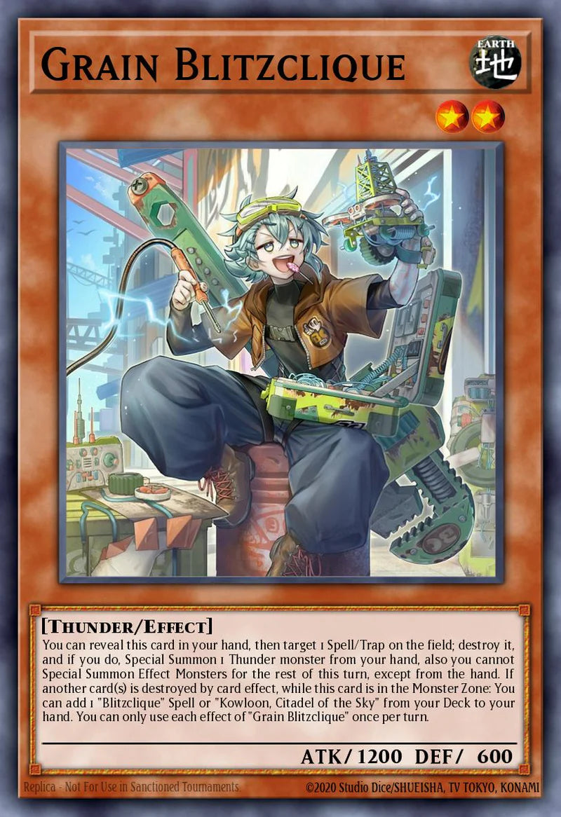 Grain Blitzclique [CORI-EN013] Super Rare