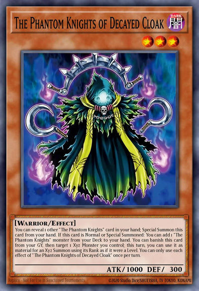 The Phantom Knights of Decayed Cloak [CORI-EN018] Ultra Rare