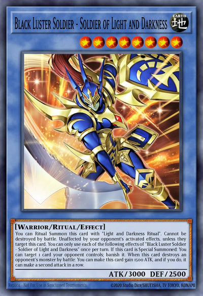 Black Luster Soldier - Soldier of Light and Darkness (Secret Rare) [CORI-EN028] Secret Rare