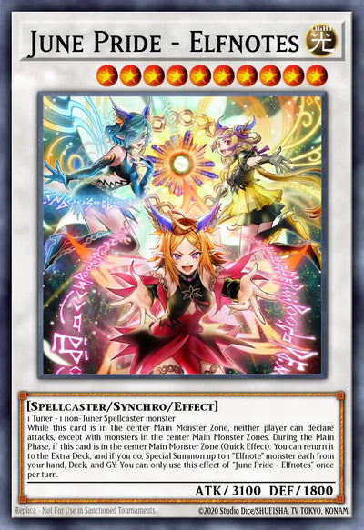 Elfnote June Pride [CORI-EN035] Ultra Rare