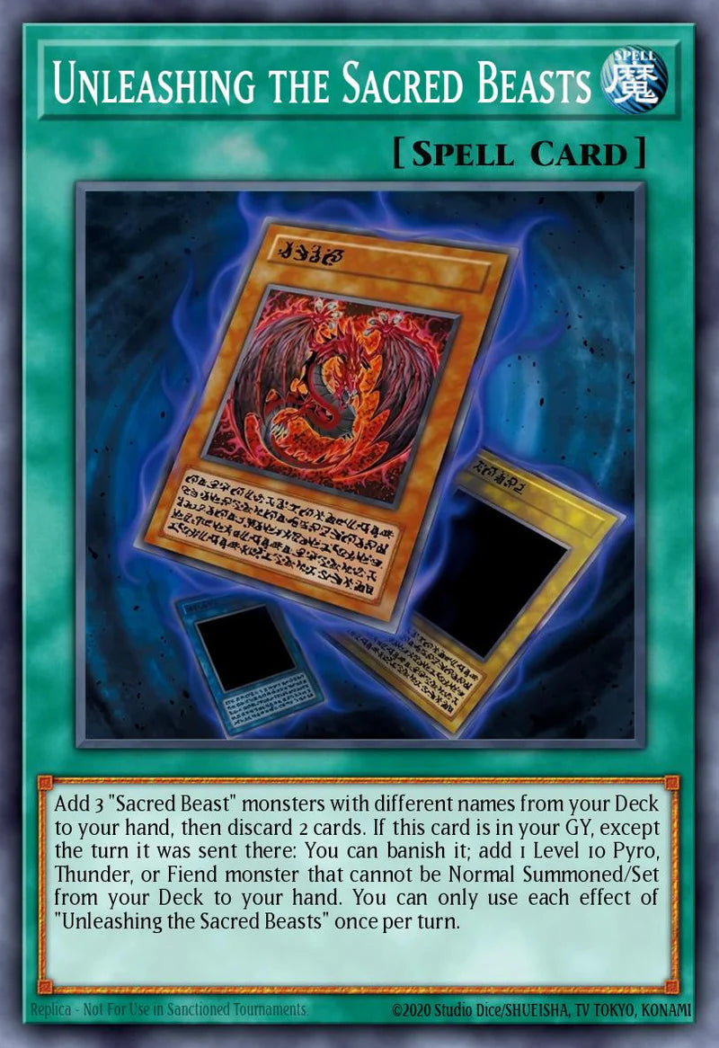Sacred Beasts Released [CORI-EN047] Super Rare