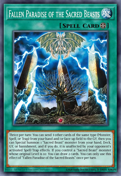 Fallen Paradise of the Sacred Beasts [CORI-EN048] Common