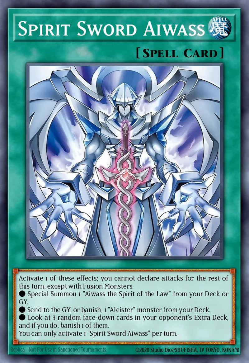 Sacred Spirit Sword Aiwass [CORI-EN054] Common