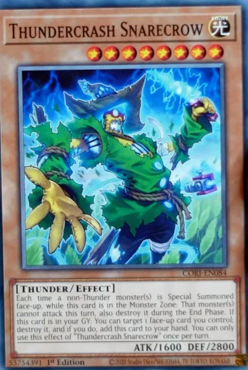 Thundercrash Snarecrow [CORI-EN084] Common