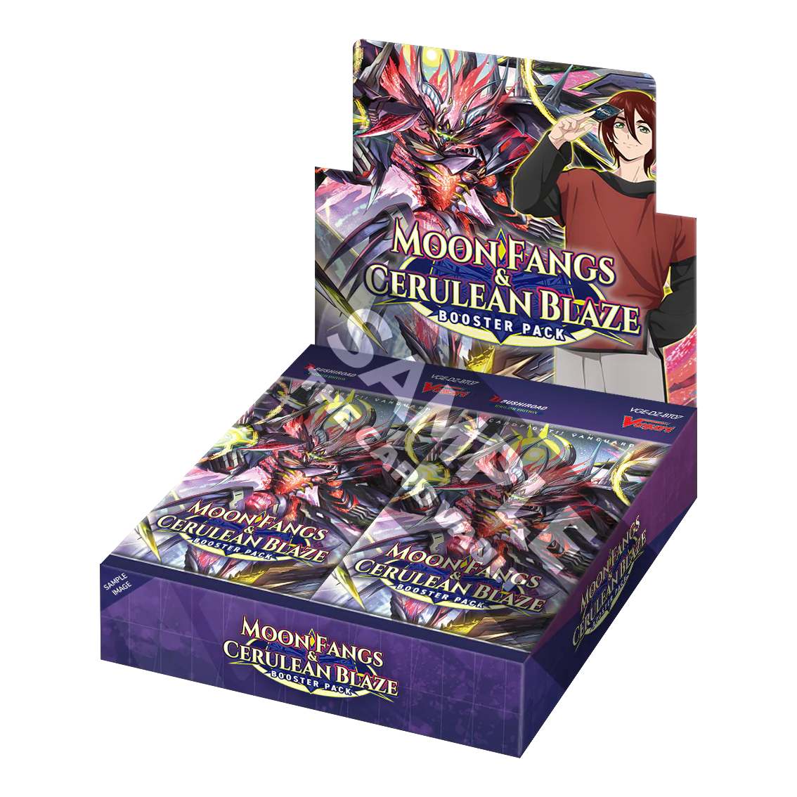 CardFight Vanguard TCG: [DZ-BT07] Moon Fangs & Cerulean Blaze Booster Box *Sealed*