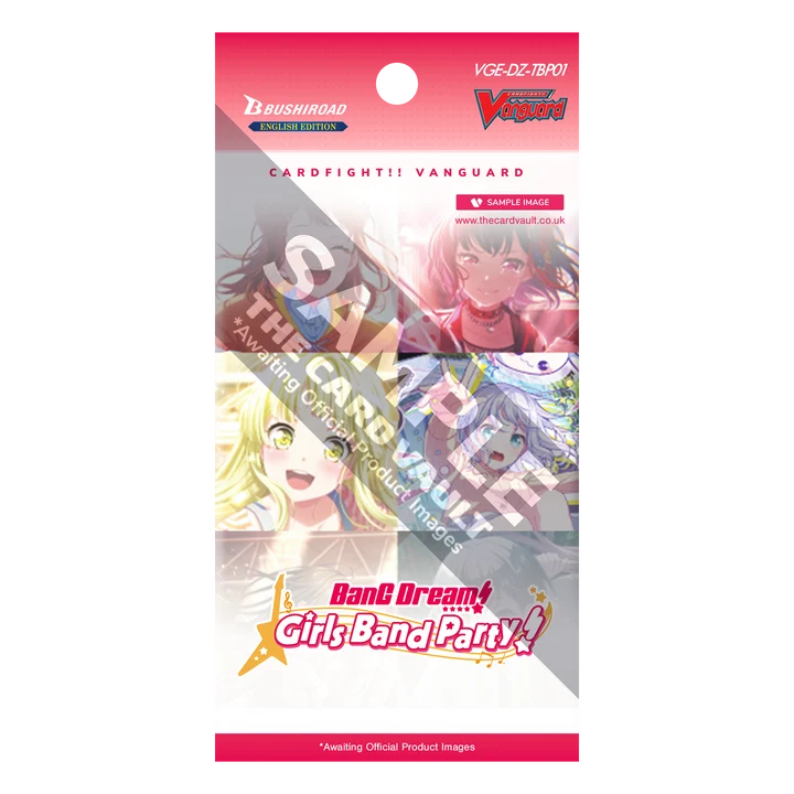CardFight Vanguard TCG: [DZ-TBP01] BanG Dream! Girls Band Party! Booster Pack *Sealed*