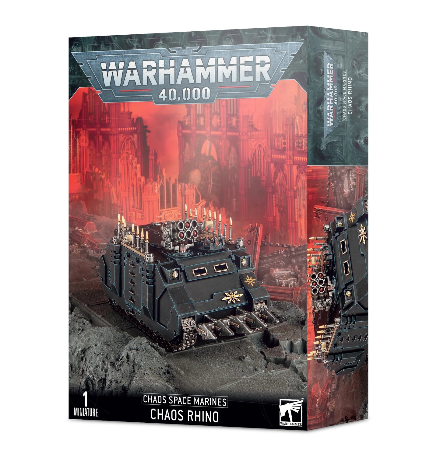 Warhammer 40,000 Miniature - Chaos Space Marines - Chaos Rhino