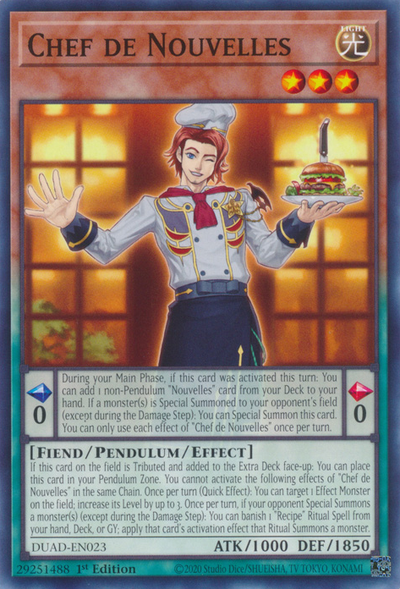 Chef de Nouvelles [DUAD-EN023] Common