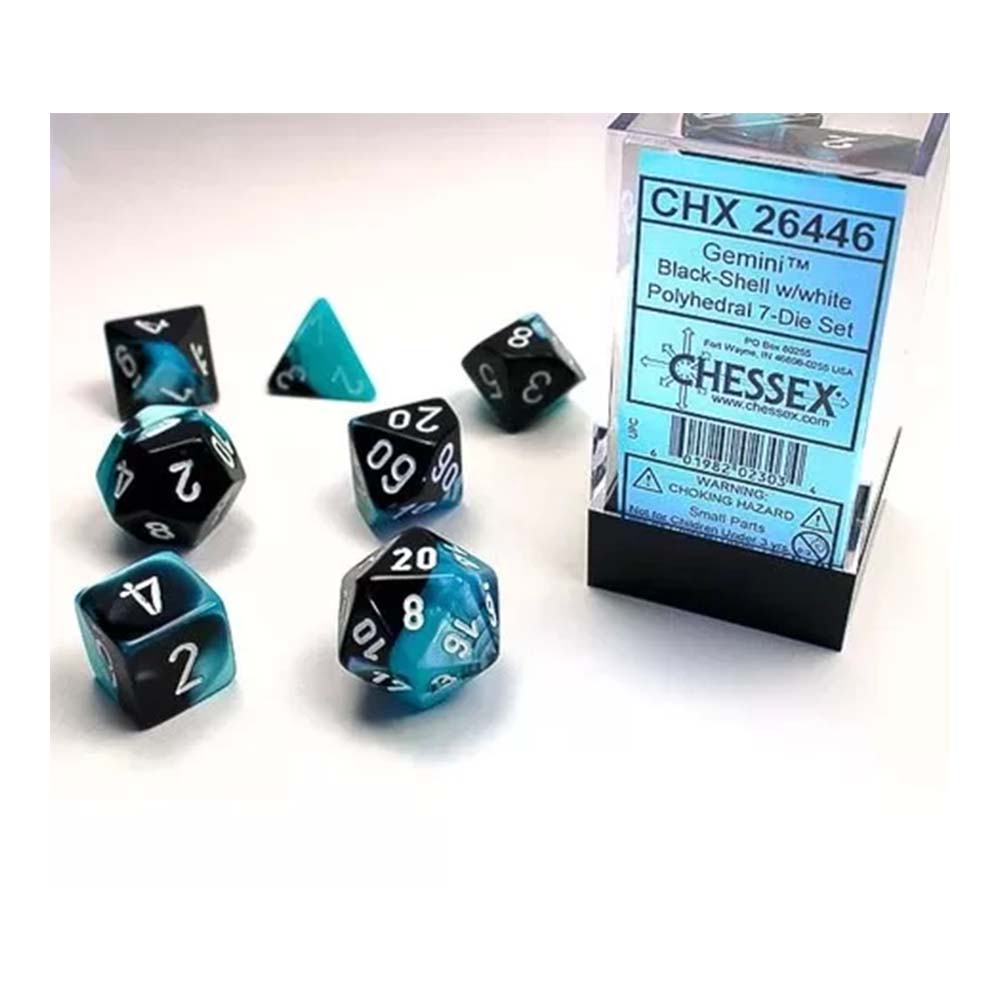 Chessex - Polyhedral 7-Die Set - Gemini