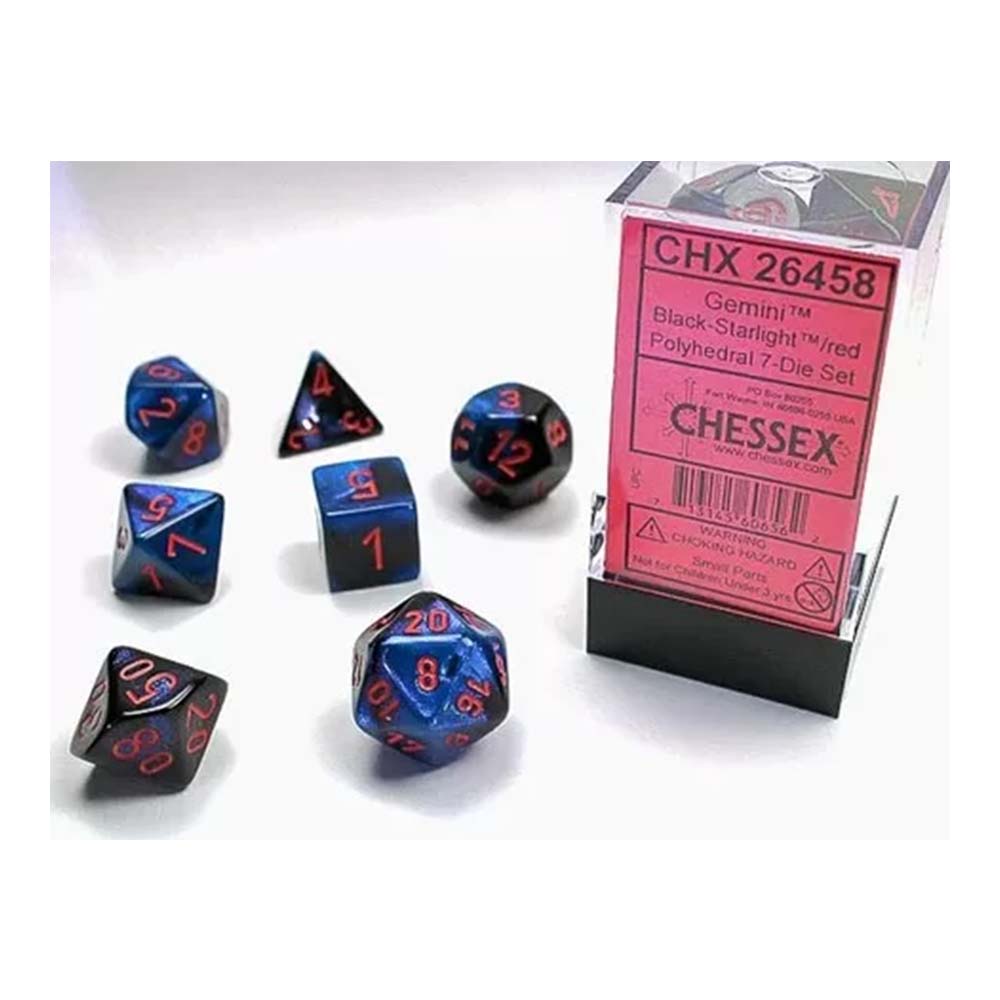 Chessex - Polyhedral 7-Die Set - Gemini