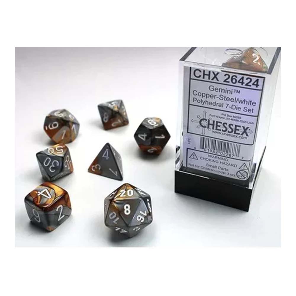 Chessex - Polyhedral 7-Die Set - Gemini