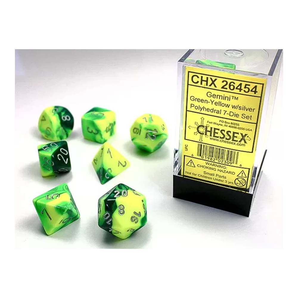 Chessex - Polyhedral 7-Die Set - Gemini